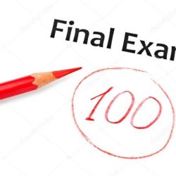 Final exam for is 100 c