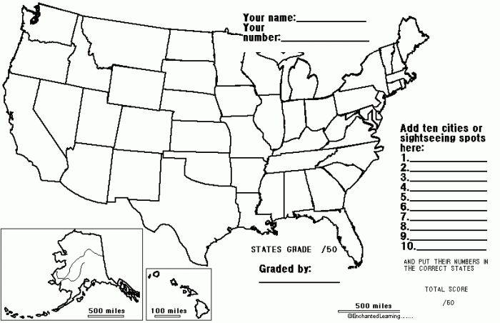 The great state worksheet answer key