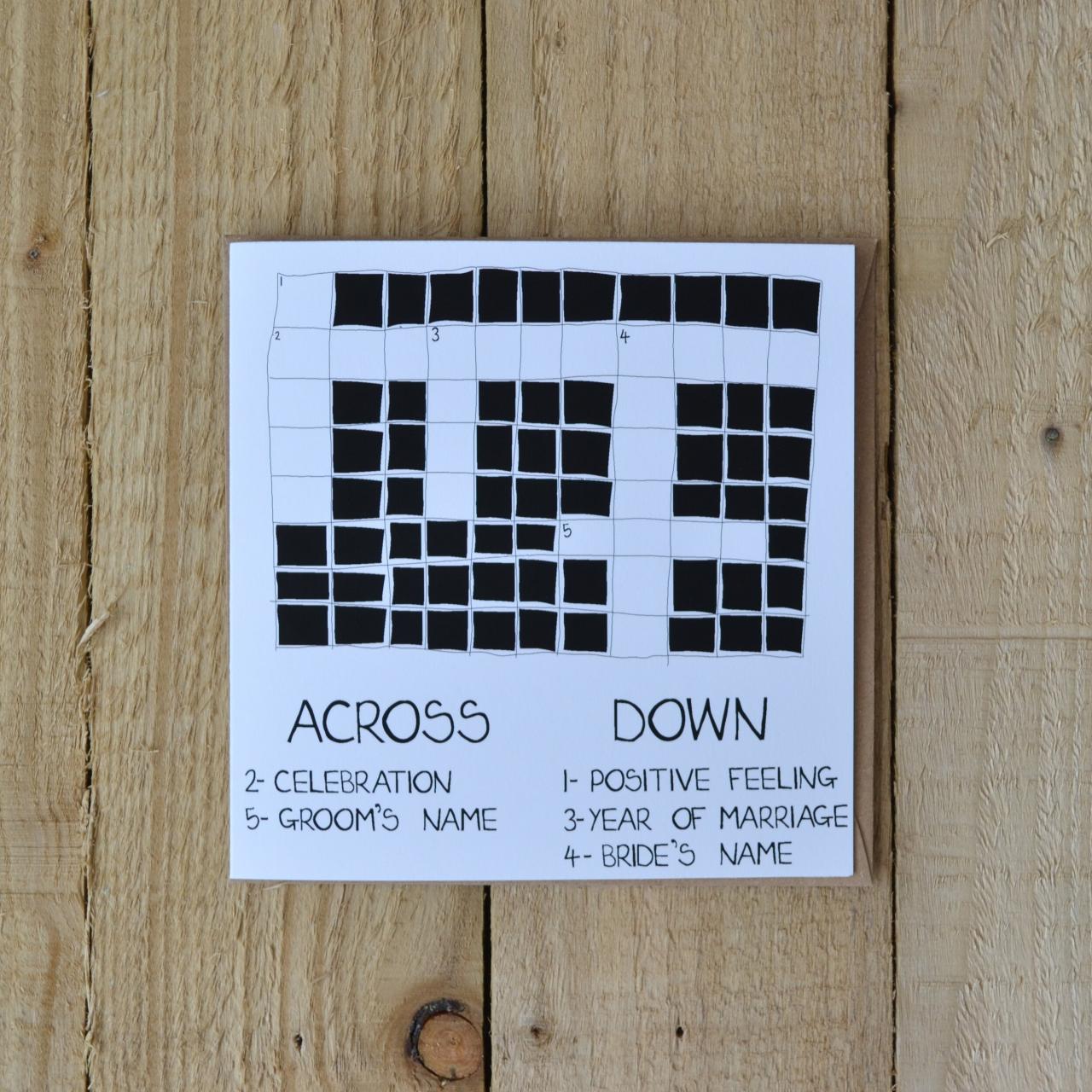 Things for a new baby crossword