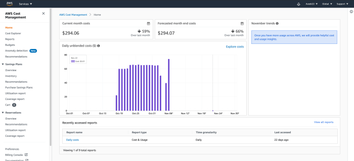 Cost explorer aws ec2 usage management data filter report running amazon tricks exploring tips group hours build costs