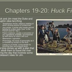 Huckleberry finn chapter 17 summary