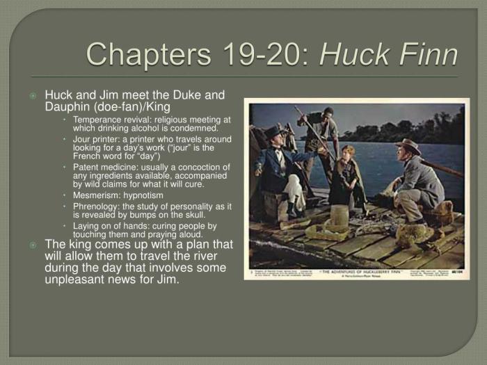 Huckleberry finn chapter 17 summary